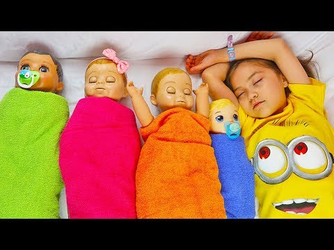 Fun Pretend Play with Dolls, Are you sleeping brother John