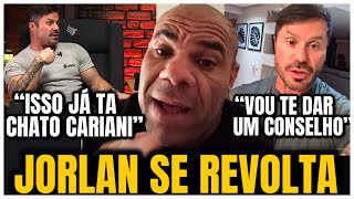 JORLAN SE REV0LTA E FICA INDIGNADO COM ATITUDE DO CARIANI