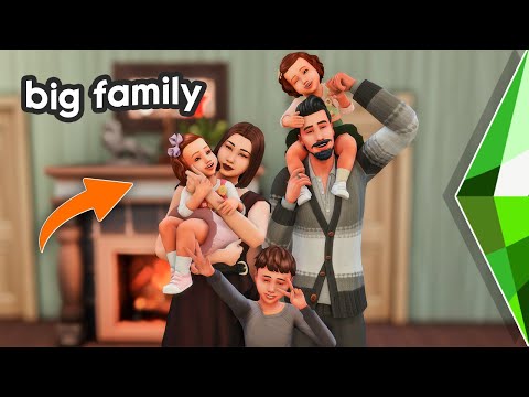 Playing A Big Family On Speed 3 And Seeing What Happens - The Sims 4