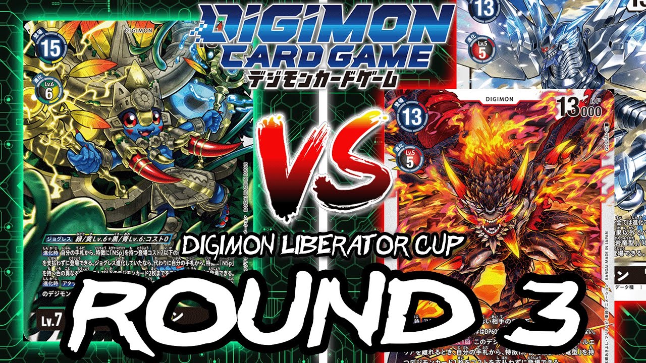 Nature Spirits VS Dragon Linkz!! | Digimon Card Game: EX7 Digimon Liberator Cup (ROUND 3)