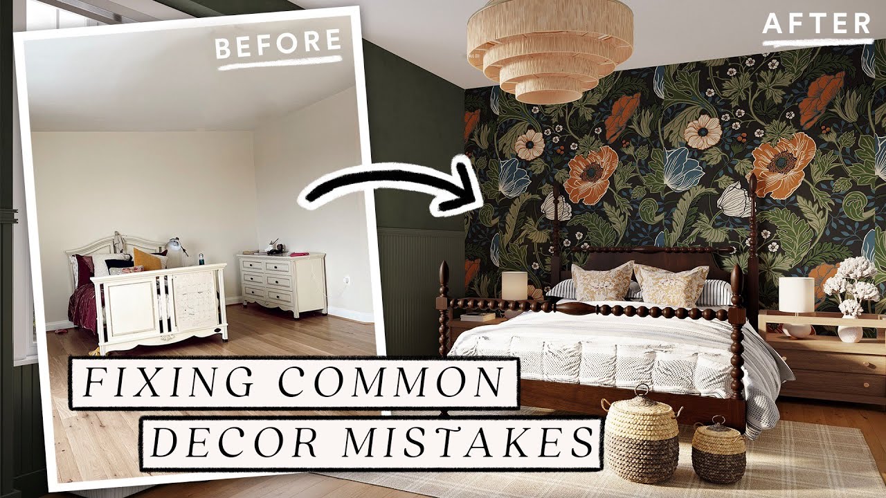 Fixing common decor mistakes you sent me! (3 full makeovers) what would drew do #7 Lone Fox
