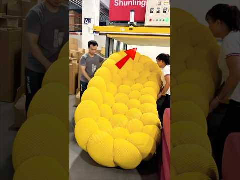 Neuvěříš jak Čína balí Sedačky! 😳