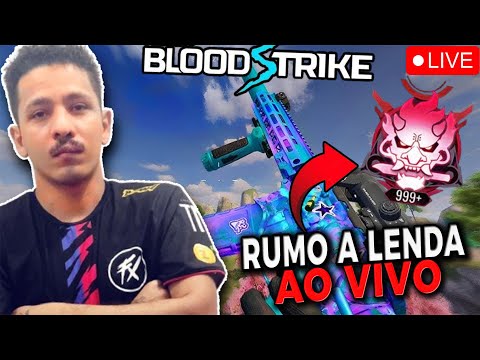 2º DIA JOGANDO E JA PEGUEI  LENDA NO BLOOD 🔥BLOOD STRIKE AO VIVO🔥PIX COM A VOZ DOS FAMOSOS🔥