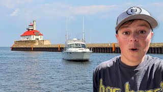 Urban Yacht Camping on Lake Superior - Lake Trout & Spam Musubi