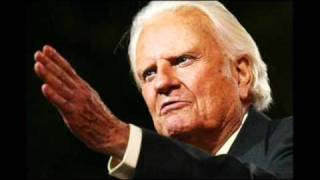 Billy Graham preaches at LBJ's Burial Service in Stonewall, TX in 1973