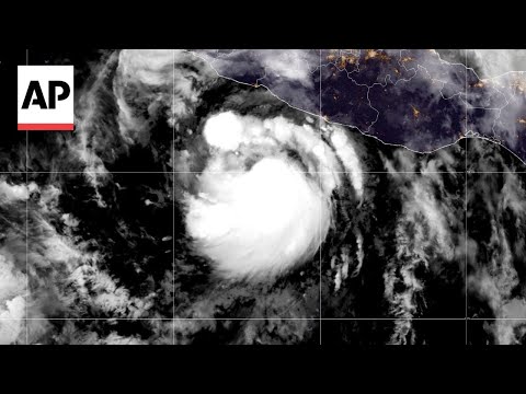YouTube video thumbnail: Flossie Becomes a Hurricane off Mexico's Pacific Coast
