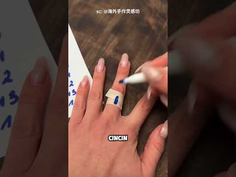 Triks untuk mengukur cincin agar tidak longggar atau sempit #shorts #shortvideo