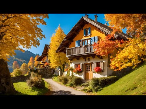 GRINDELWALD Switzerland🇨🇭Most Amazing Swiss Village In Autumn 🍁 SWISS Valley