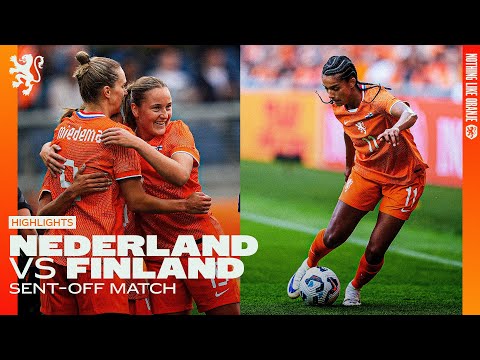 MIEDEMA BRACE! ⚽⚽ | Highlights Nederland - Finland
