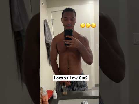 locs vs low cut? #locs #lowcut #hairtransformation #waveshair #cuttinghair #menhaircuts #menshair