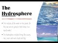 Ocean and Water Cycle Concepts