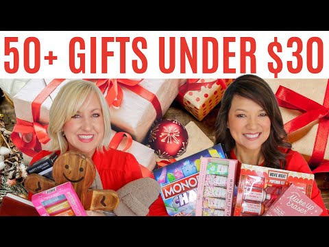 50+ GIFTS UNDER $30 | Budget Friendly Holiday Gifts for Everyone on Your List