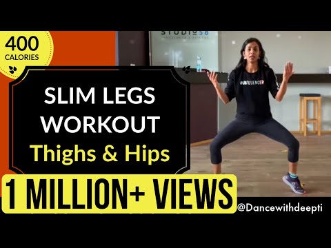 DWD#29 | 🔥 35MINS BEGINNER LEG Workout at Home  | Legs, Thigh & Booty | Fat Burn | Bollywood Workout
