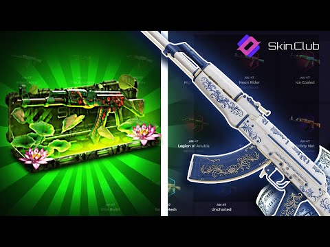I FOLDED MY FAVORITE AK-47 SKIN IN SKINCLUB! - SkinClub Promo Code 2025 - SkinClub