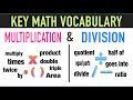 Exploring Math Vocabulary for Multiplication and Division