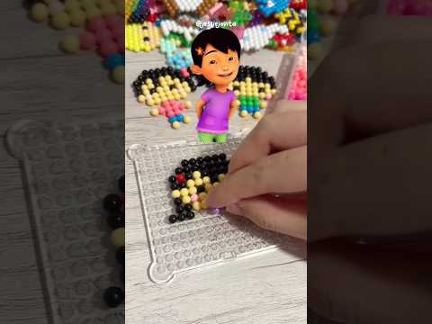 bikin susanti dari upin&ipin 😚#kyutobeads #mainananak #mainanedukasi