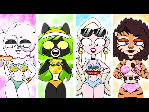 Rocky Rakoon's Twisted Beach Day Snacks ⁄⁄ Funny Animation Meme #tiktok #viral #fyp #trending