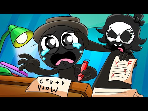 Incredibox Sprunki - BLACK's SAD ORIGIN STORY! | INCREDIBOX SPRUNKI Animation