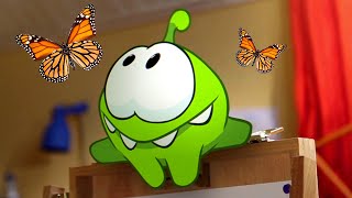 Om Nom Stories Hindi | Chasing Cute Butterfly 🦋 | Funny Cartoon For Kids | Learn Hindi With OM NOM
