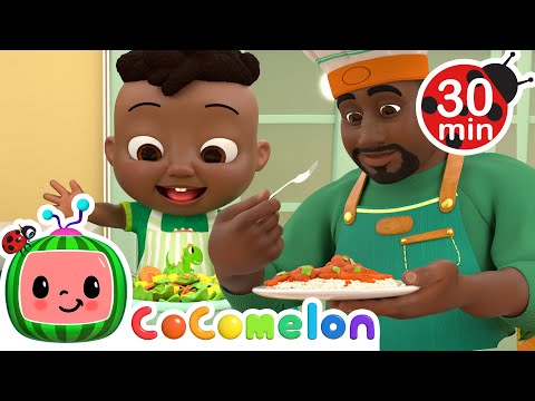 Yes Yes Vegetables Song! | CoComelon Nursery Rhymes | Healthy Habits and Routines!