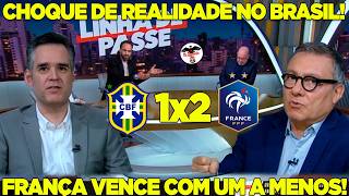 DERROTA É UM CHOQUE DE REALIDADE! SELEÇÃO DA FRANÇA VENCE A SELEÇÃO BRASILEIRA! BRASIL 1X2 FRANÇA