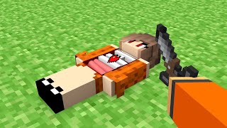 LOBINHO VIROU MÉDICO POR 24hs no MINECRAFT!!