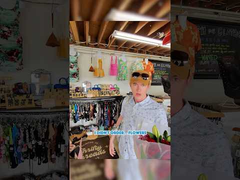 He understood the assignment ๐๐ #flowers #wingman #happiness #wholesome #pov