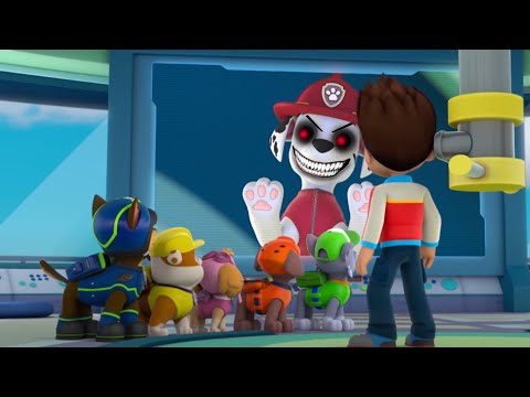 PAW Patrol Mighty Pups Halloween Spooky Mission! PAW Patrol Cartoons for Kids Compilation Nick Jr