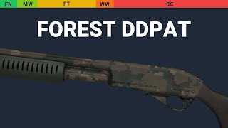 Sawed-Off Forest DDPAT Wear Preview