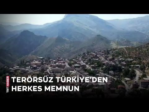 Terörsüz Türkiye'den herkes memnun