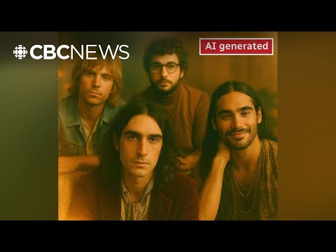 YouTube video thumbnail: AI-Generated ‘Band’ Gains a Million Monthly Listeners