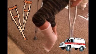 MOST DRAMATIC VIDEO EVER! *She broke her foot* // HOUSE FLOOD
