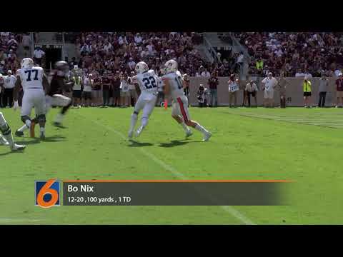 Bo Nix Highlights vs Texas A&M