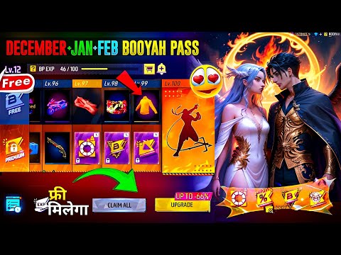 JANUARY BOOYAH PASS FREE FIRE 2025 | FEBRUARY BOOYAH PASS FREE FIRE | NEXT BOOYAH PASS FREE FIRE