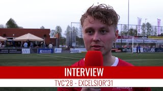 Screenshot van video Niels Leemhuis: "Over een aantal jaren praten we hier nog over" | TVC'28 - Excelsior'31