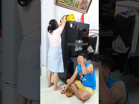 Luckily just in time 😂😆 #shorts