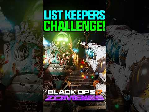 How To Beat NEW Listkeepers Challenge LTM in Black Ops 7 Zombies!