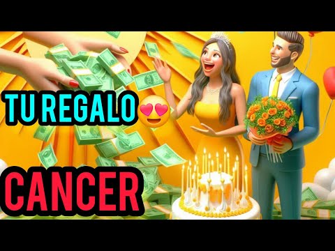 CÁNCER ♋️ REGALO DE CUMPLEAÑOS! DINERO Y AMOR .ÉSTO ESTÁ POR VENIR!GRANDES MILAGROS Y GANANCIAS