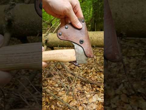 Bushcraft Project 🪵🪓🌲 #bushcraft #camping #survival #forest #outdoors