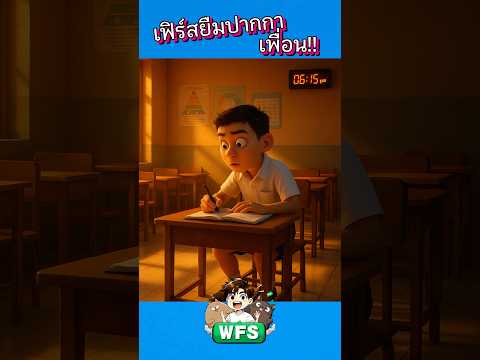 เฟิร์สยืมปากกาเพื่อน #horror #หลอน #การ์ตูน #หลอน