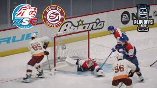 ZSC Lions vs Genève-Servette HC 🦁 Swiss National League #72 🏆 Playoffs Final 🇨🇭 NHL 26