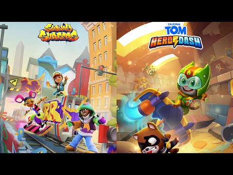 Subway Surfers Washington DC 2025 VS Talking Tom Hero Dash New Update 2025