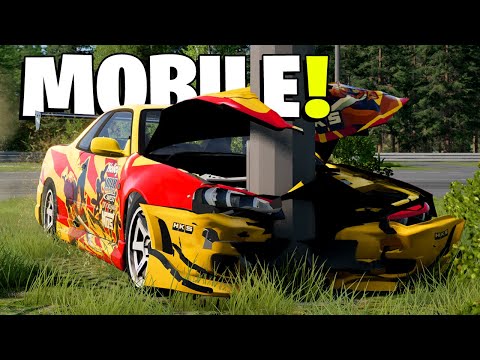 AGORA VOCÊ PODE TUNAR O CARRO no "BeamNG.drive" MOBILE!!