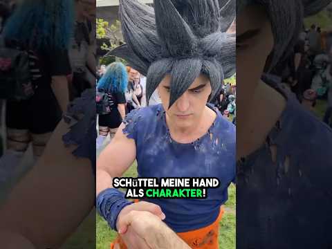 Schüttel meine Hand als Charakter! Japantag Edition🎎  #anime #cosplay #goku #demonslayer #onepiece