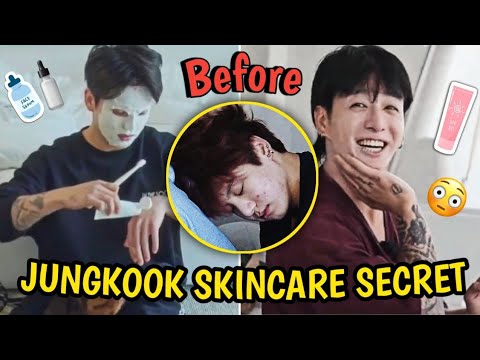 Jungkook secret skincare tips 🤫😳 #jungkook #bts