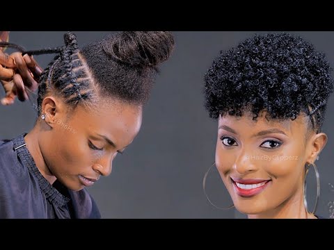 100M Views Viral Natural Hairstyle Trending On TIKTOK. Simple & Quick.