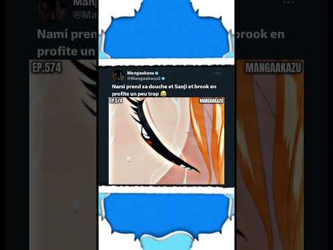 Nami prend sa douche et Sanji et Brook en profite 😂 #onepiece #shorts #nami #sanji #luffy #brook