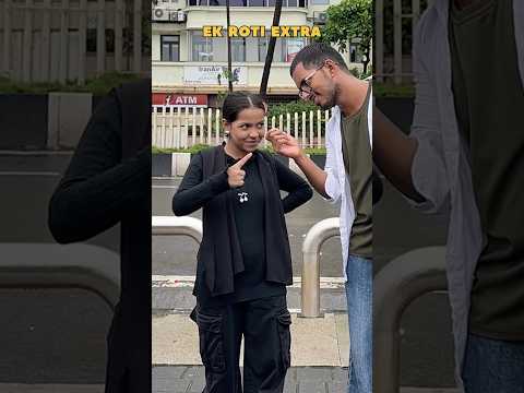 Ek Roti Extra Khila Dega Tho Bhi Chalega 🤣 #fun #funny #entertainment#mumbai #shots #reels