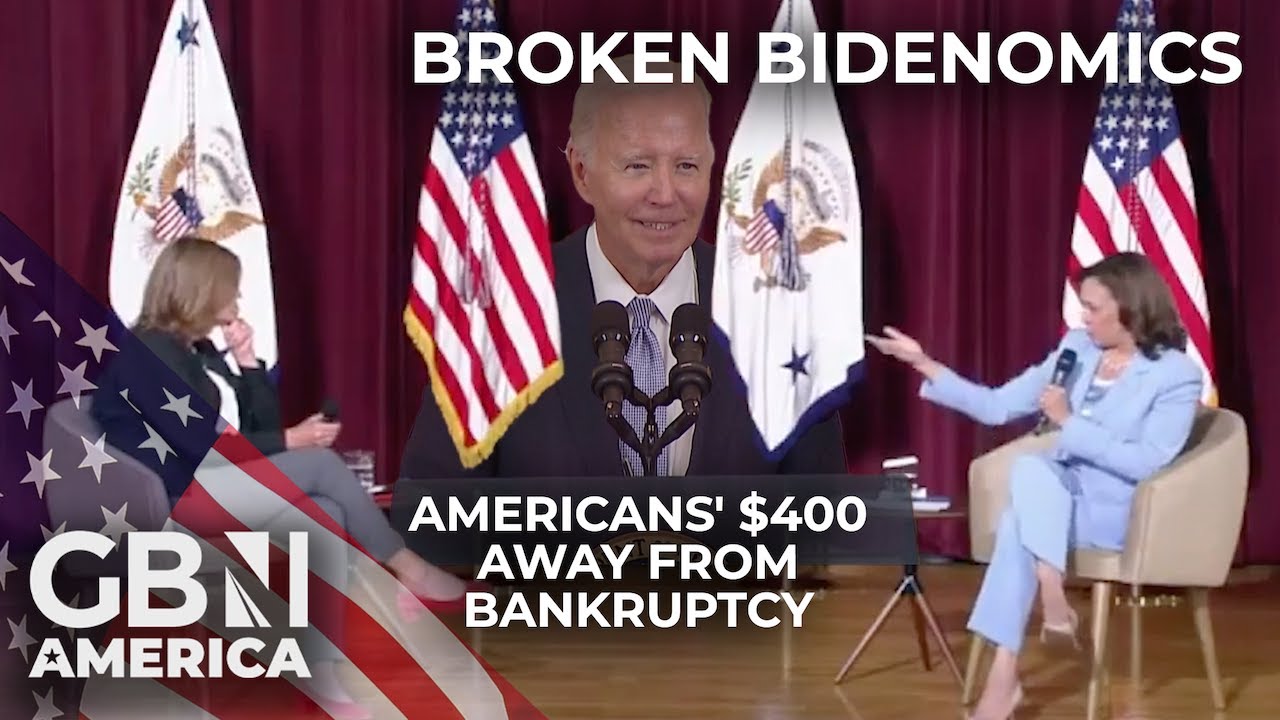 Broken Bidenomics: ‘Most Americans are 0 away from bankruptcy’ | Kamala Harris