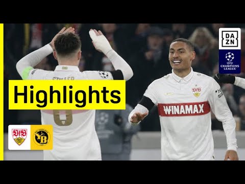 VfB Stuttgart - Young Boys Bern | UEFA Champions League | DAZN Highlights